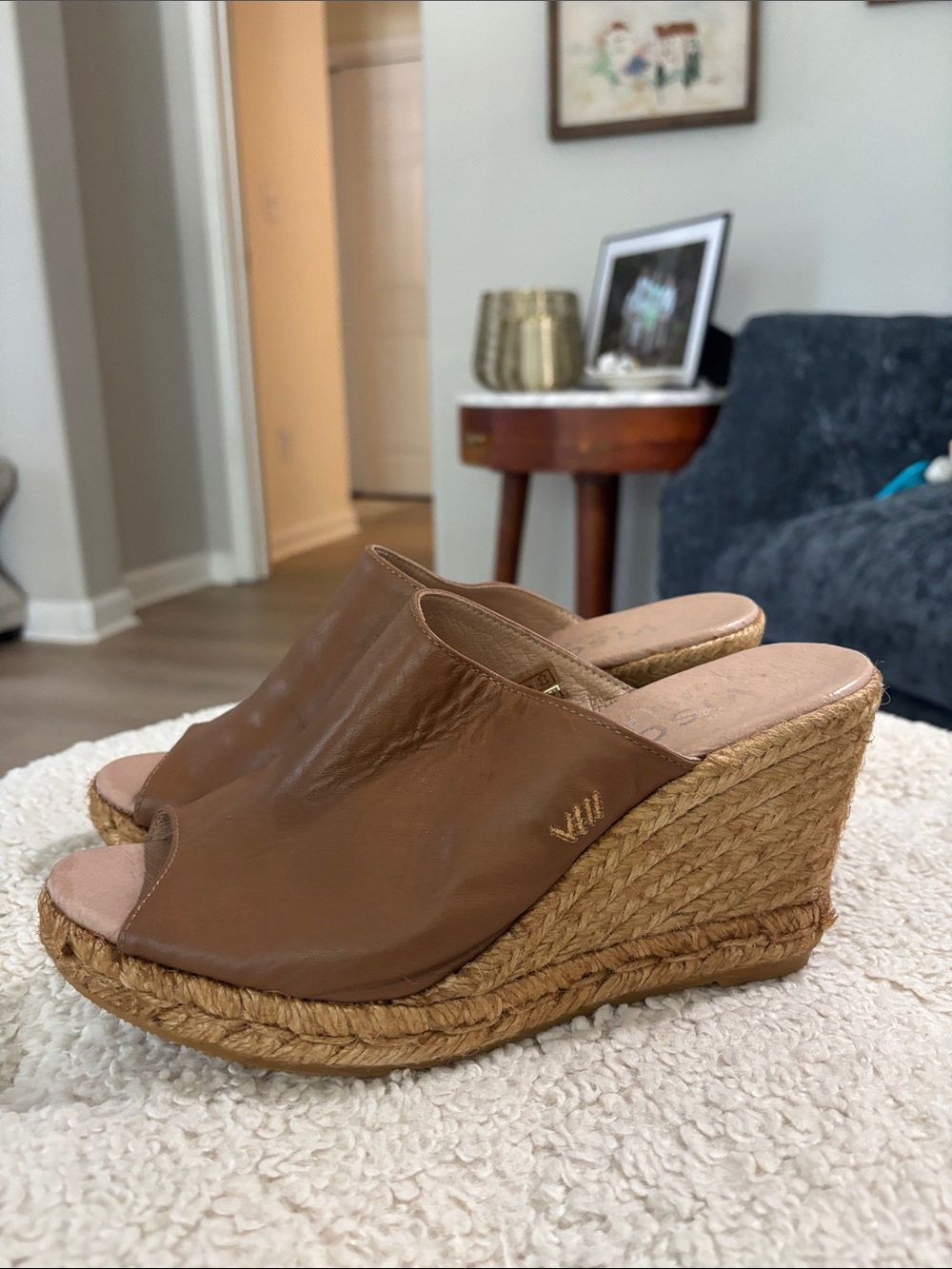 VISCATA BARCELONA ESPADRILLE WEDGES
Size 39 made in Spain